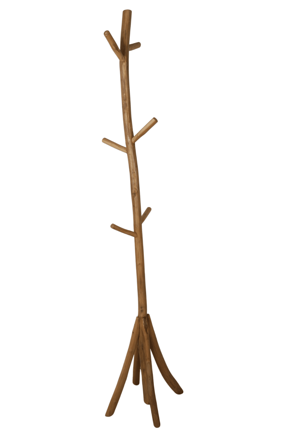 houten staande kapstok bohemian stijl