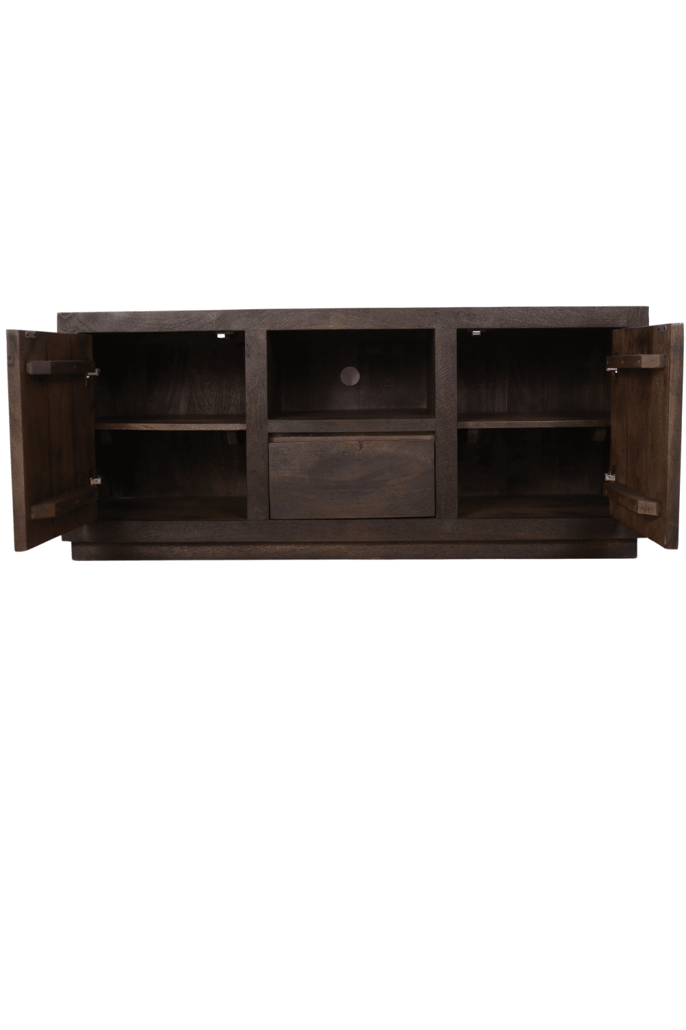 Bruin tv meubel mango hout india 140x40x60cm
