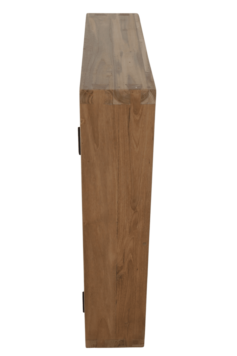 Teak houten spiegelkast met 1 deur 60x15x70 cm