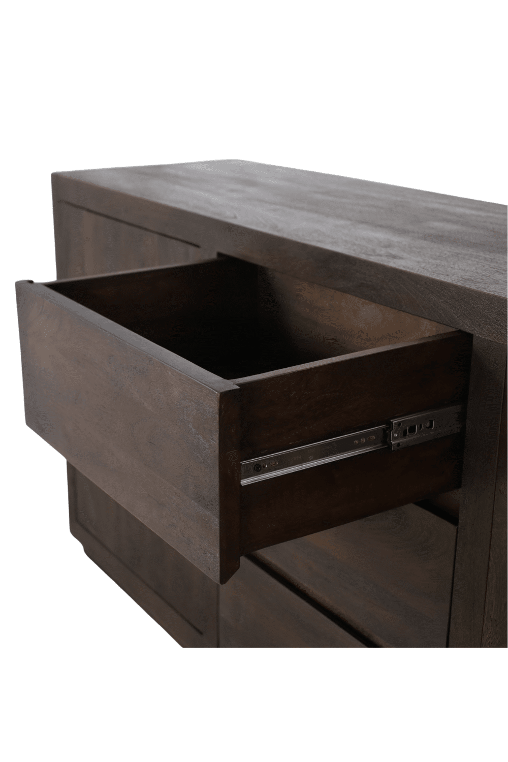Walnoot bruin kleurig dressoir 180x45x85 cm