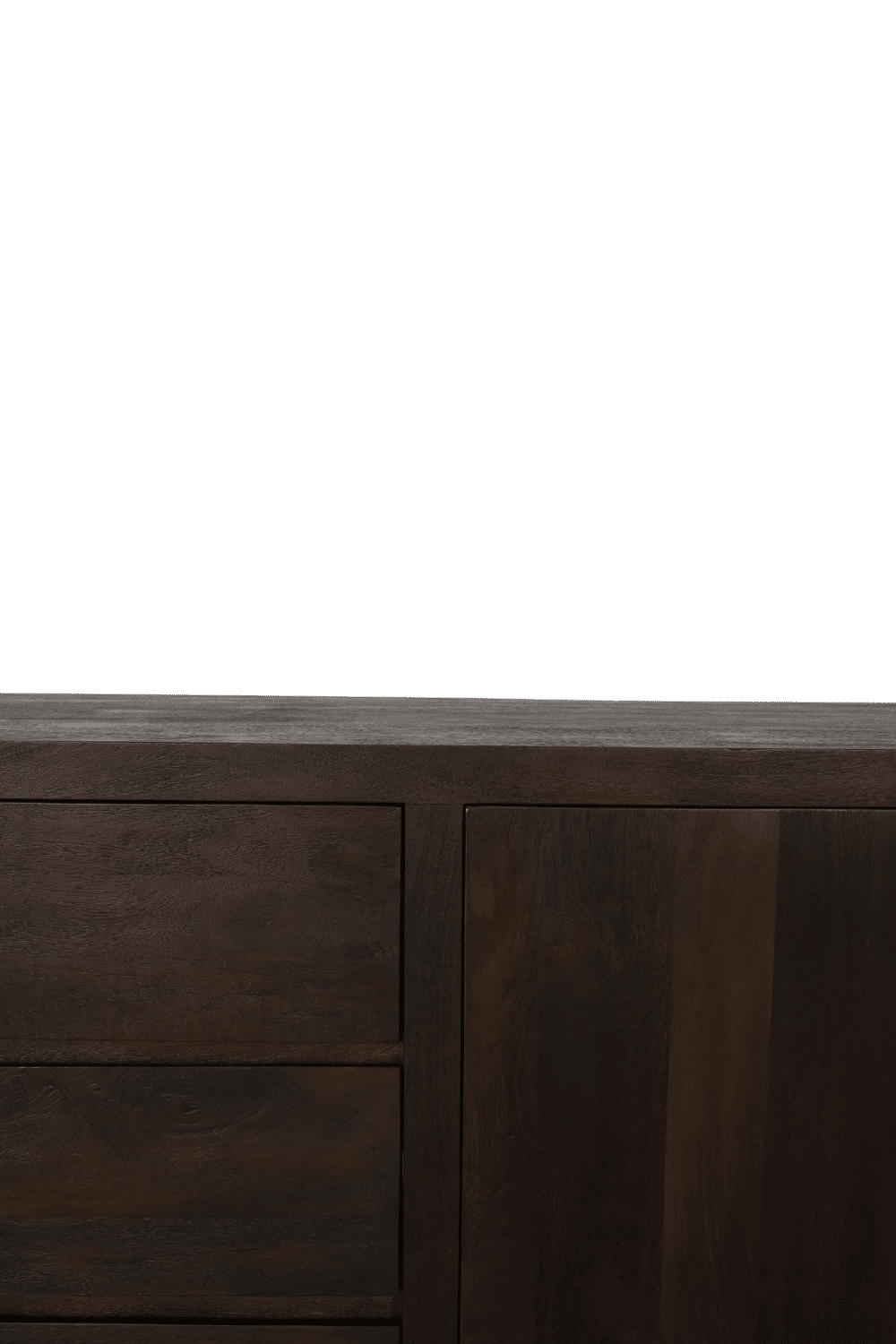 Walnoot bruin kleurig dressoir 180x45x85 cm