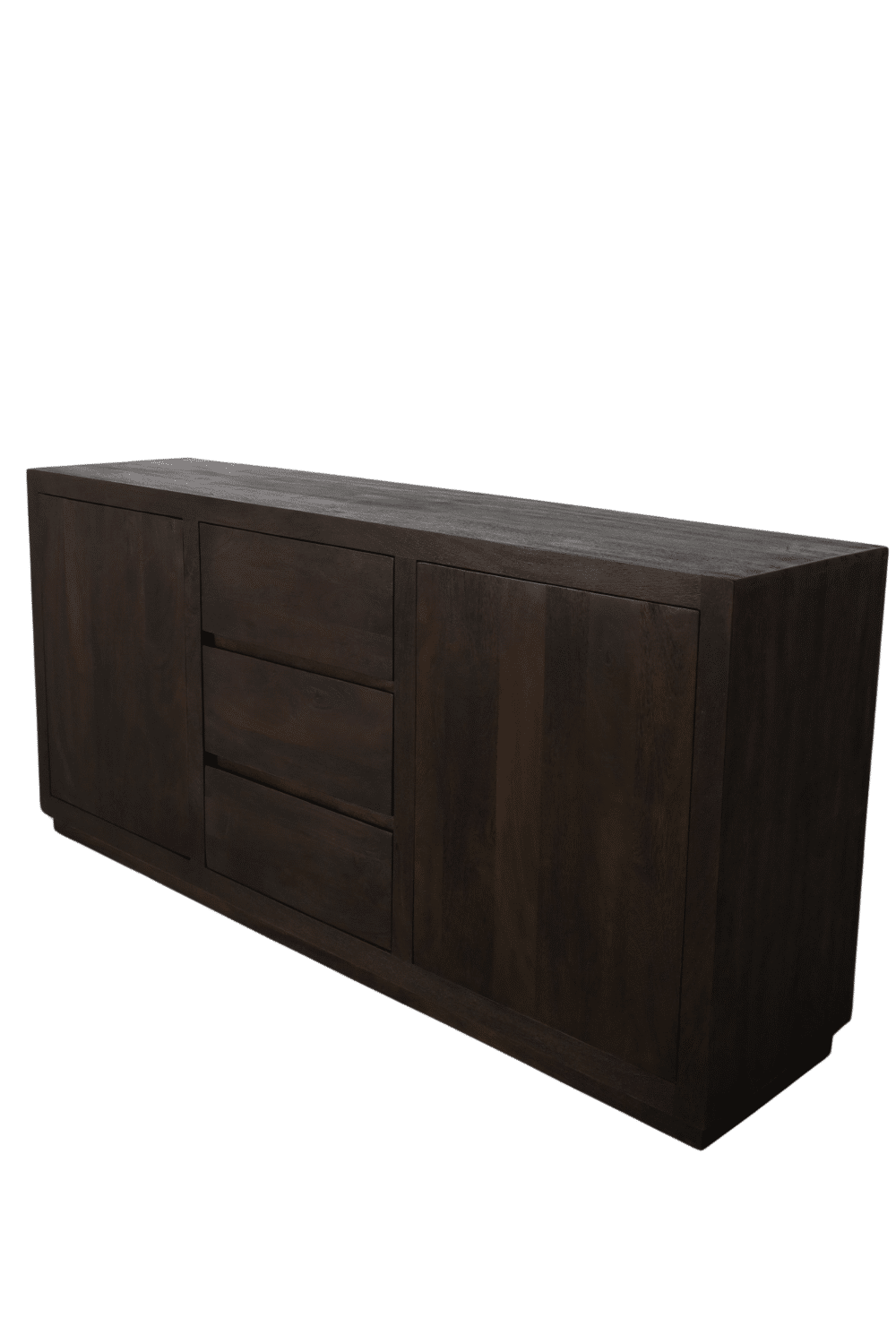 Walnoot bruin kleurig dressoir 180x45x85 cm