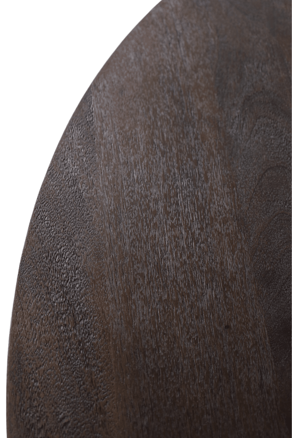 150 cm ronde bruine walnoot mango eettafel