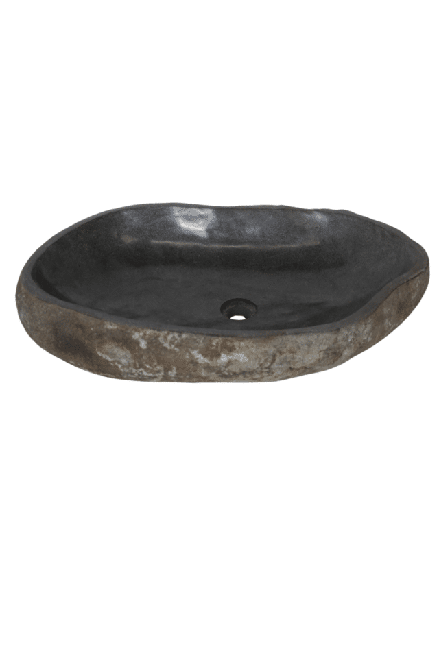 rivierkei 70 cm groot wasbak