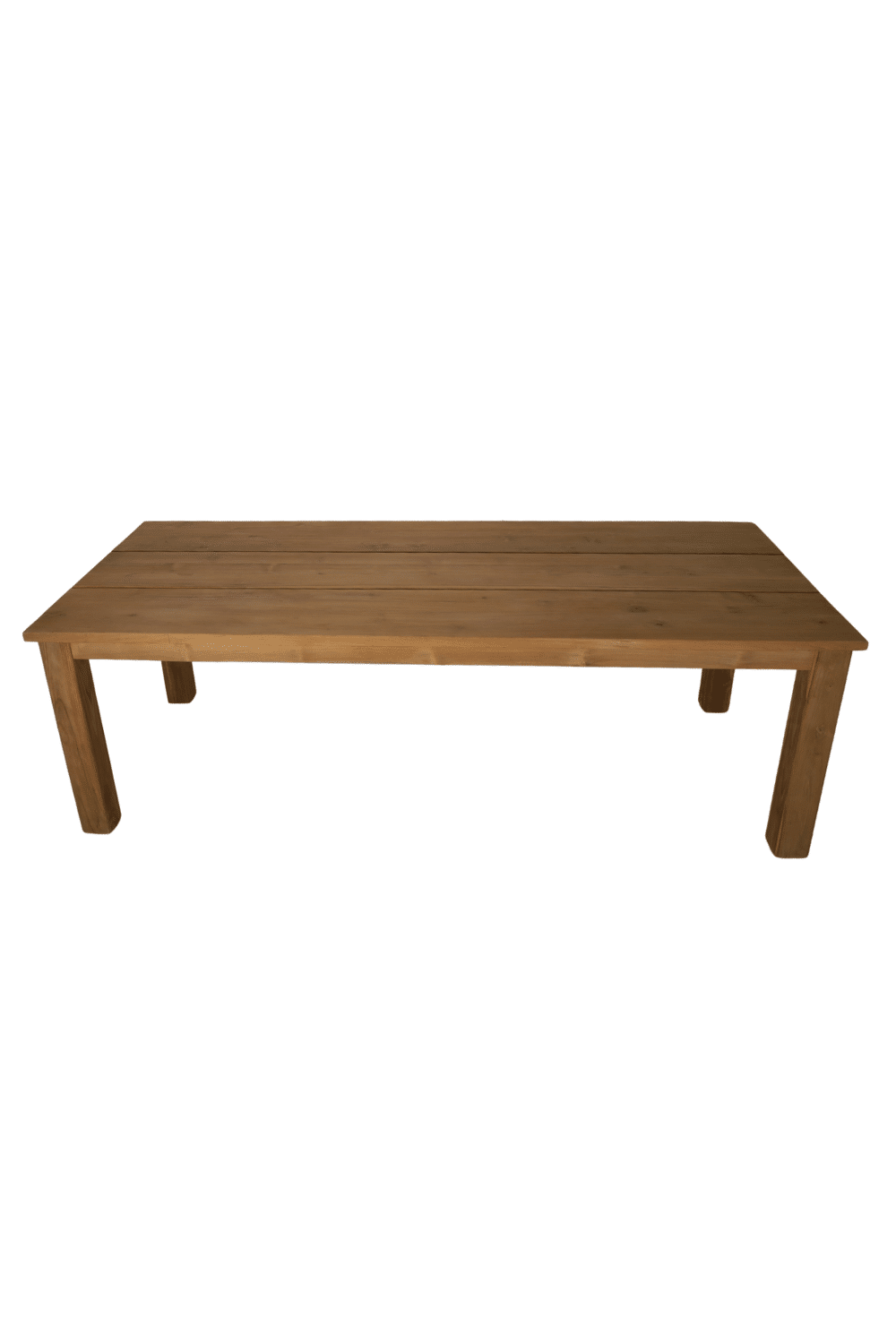 Teakhouten Tuintafel Met 3 Brede Planken
