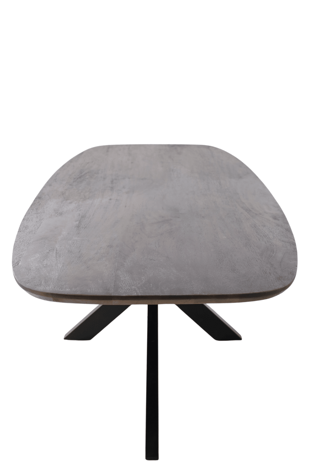 Deens ovale walnoot bruine kleurige eettafel mango hout 220 cm