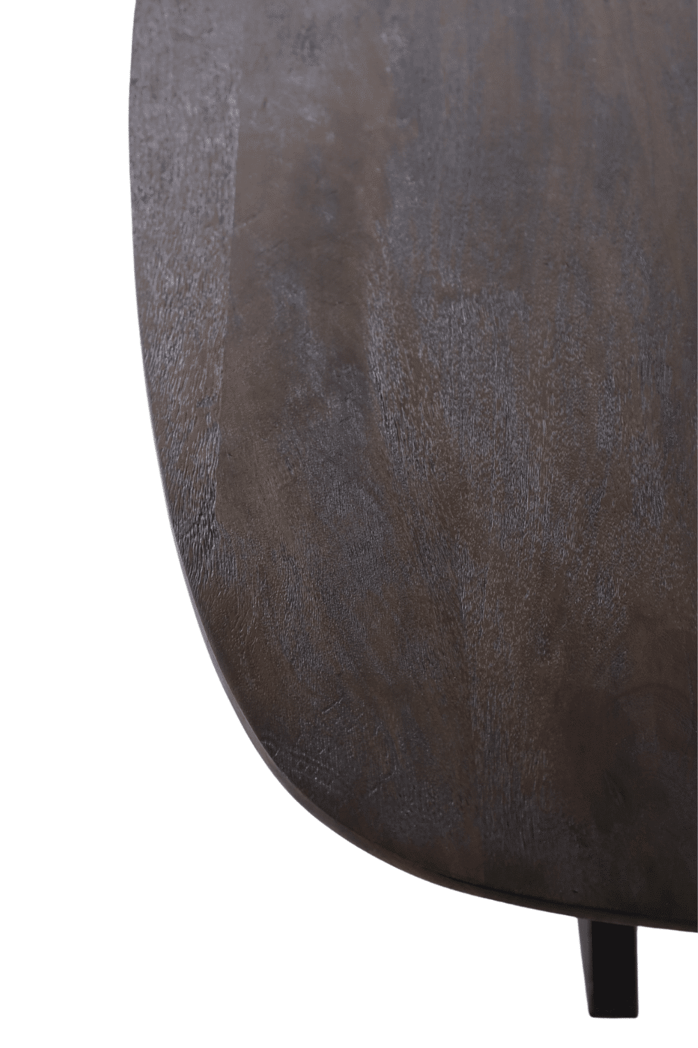 Deens ovale walnoot bruine kleurige eettafel mango hout 220 cm