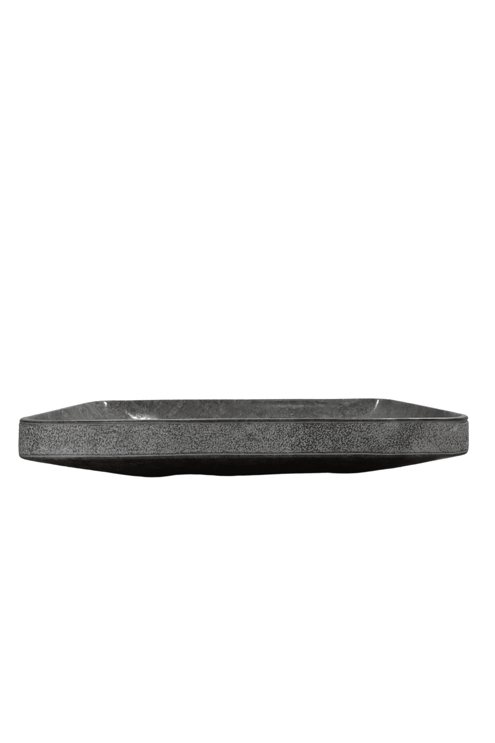 grijze marmeren strakke moderne wasbak 60x40 cm