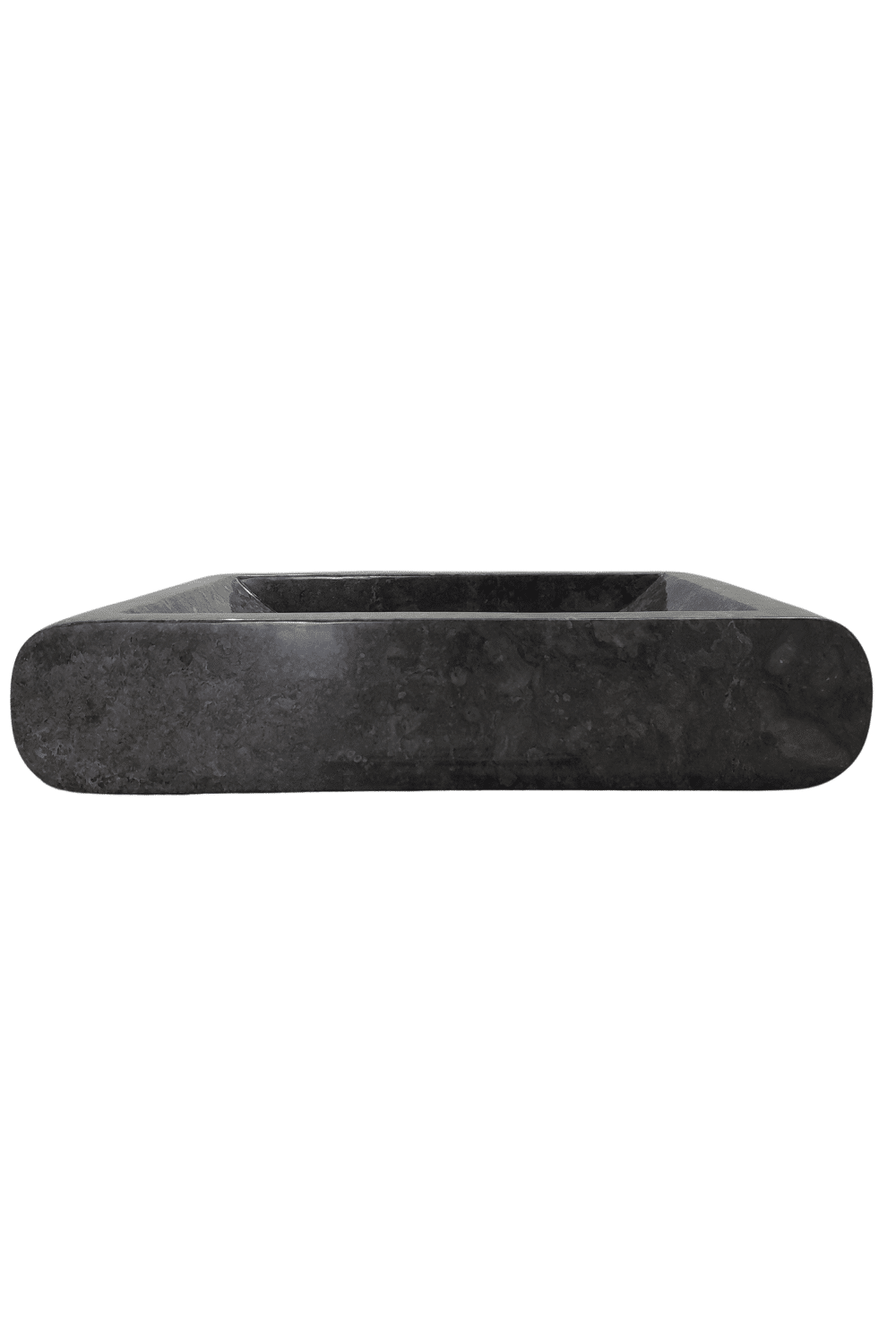 Grijze marmeren wasbak 60x40x12 cm