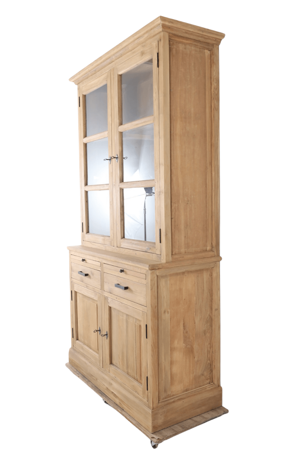 Klassieke vitrinekast 121x52x220 cm