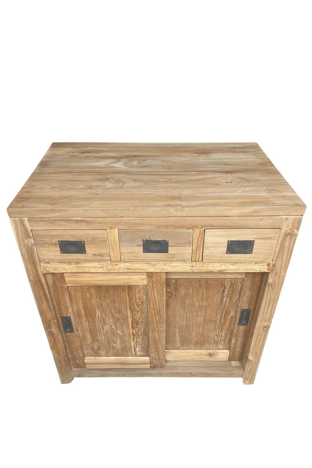 Teak houten badkamermeubel sdb 80 cm