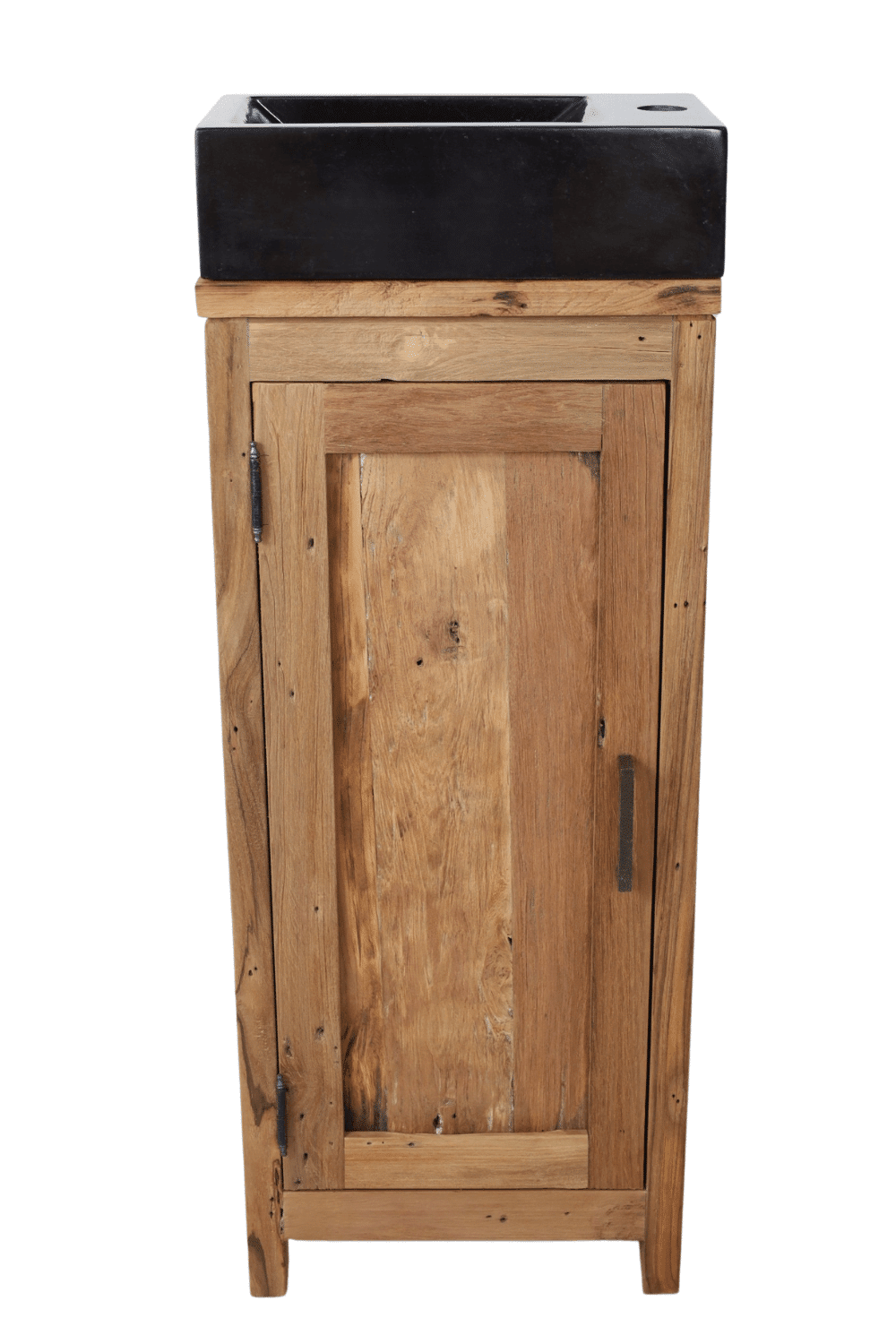 Toiletkastje grof teakhout full wood 36x20x85 cm