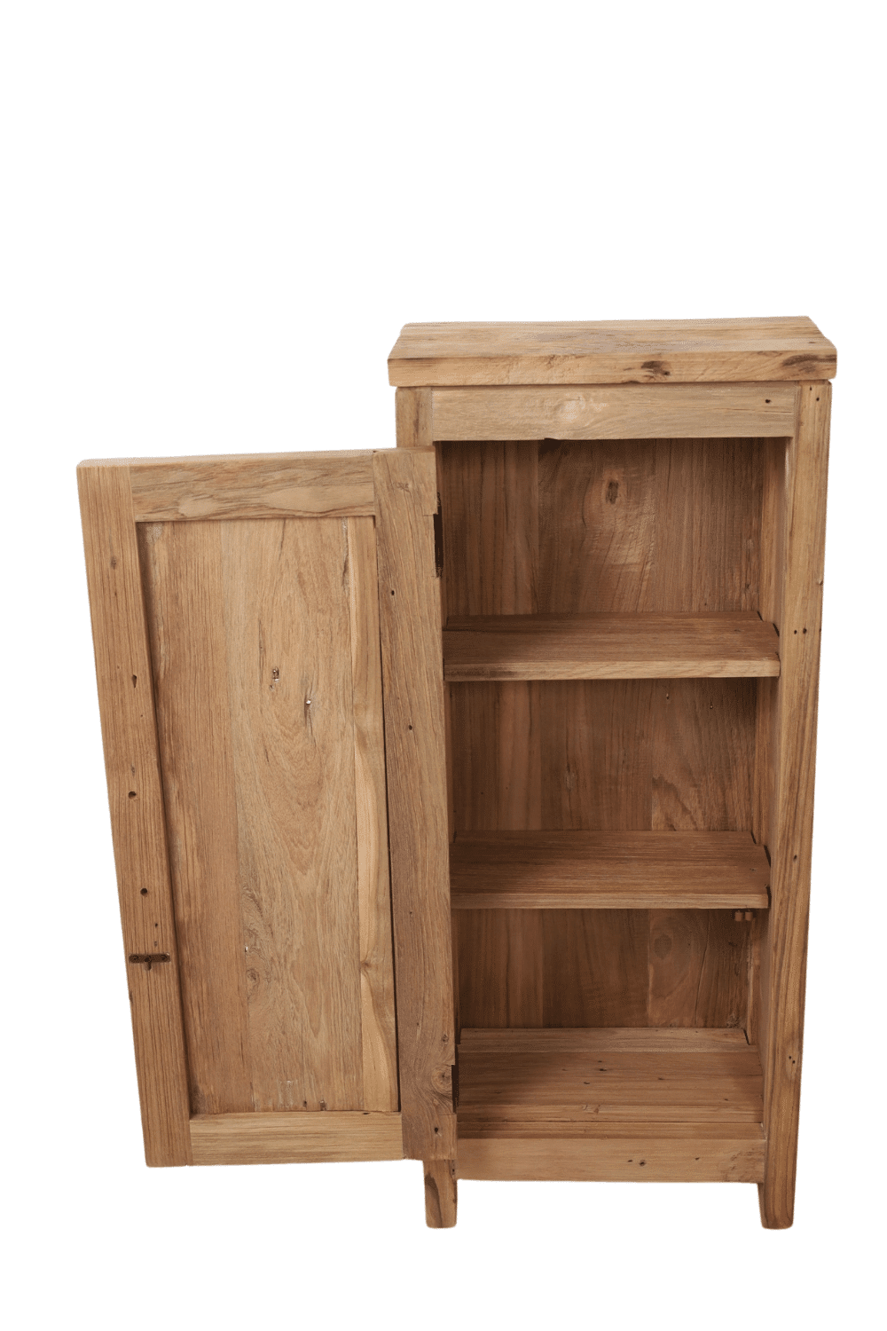 Toiletkastje grof teakhout full wood 36x20x85 cm