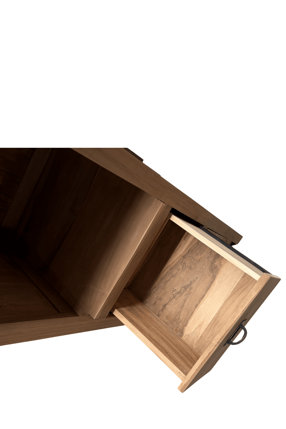 bc 1 open kolomkast teak hout 40x40 x200 cm