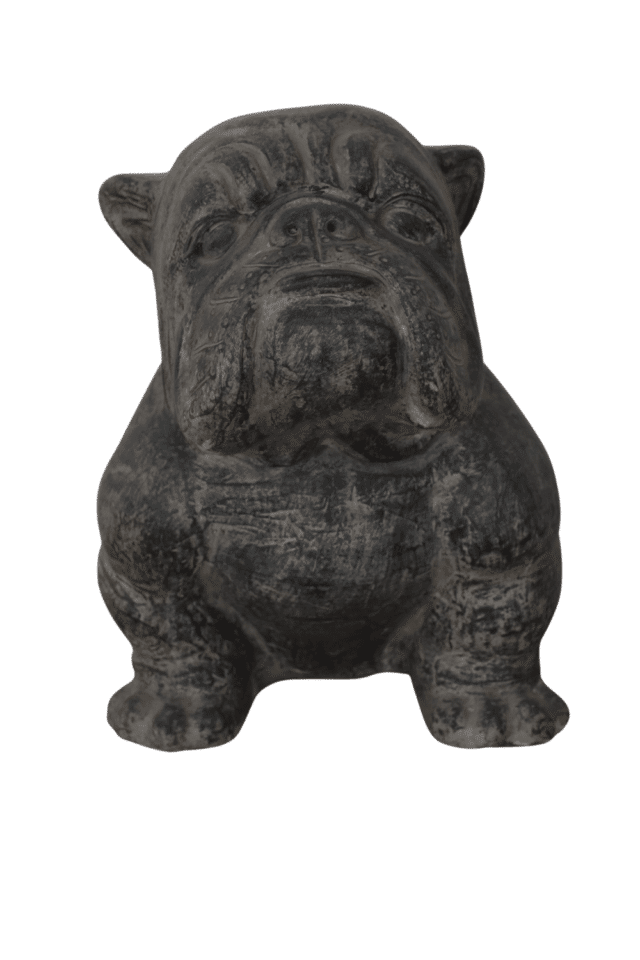 Franse bulldog tuin beeld 30x45x42 cm