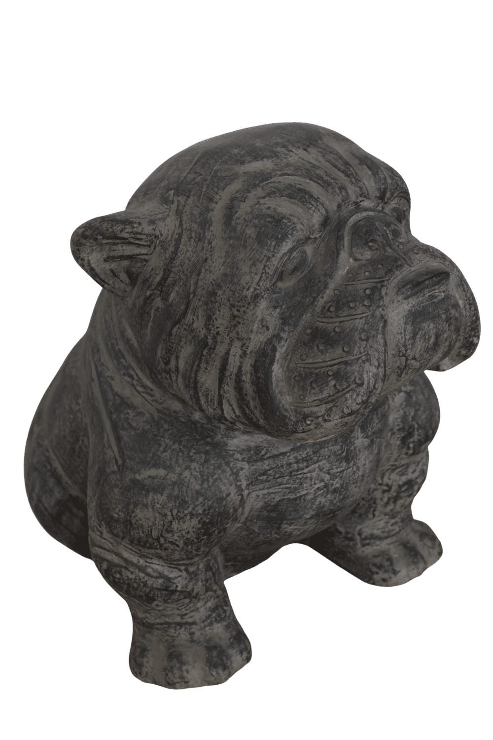 Franse bulldog tuin beeld 30x45x42 cm