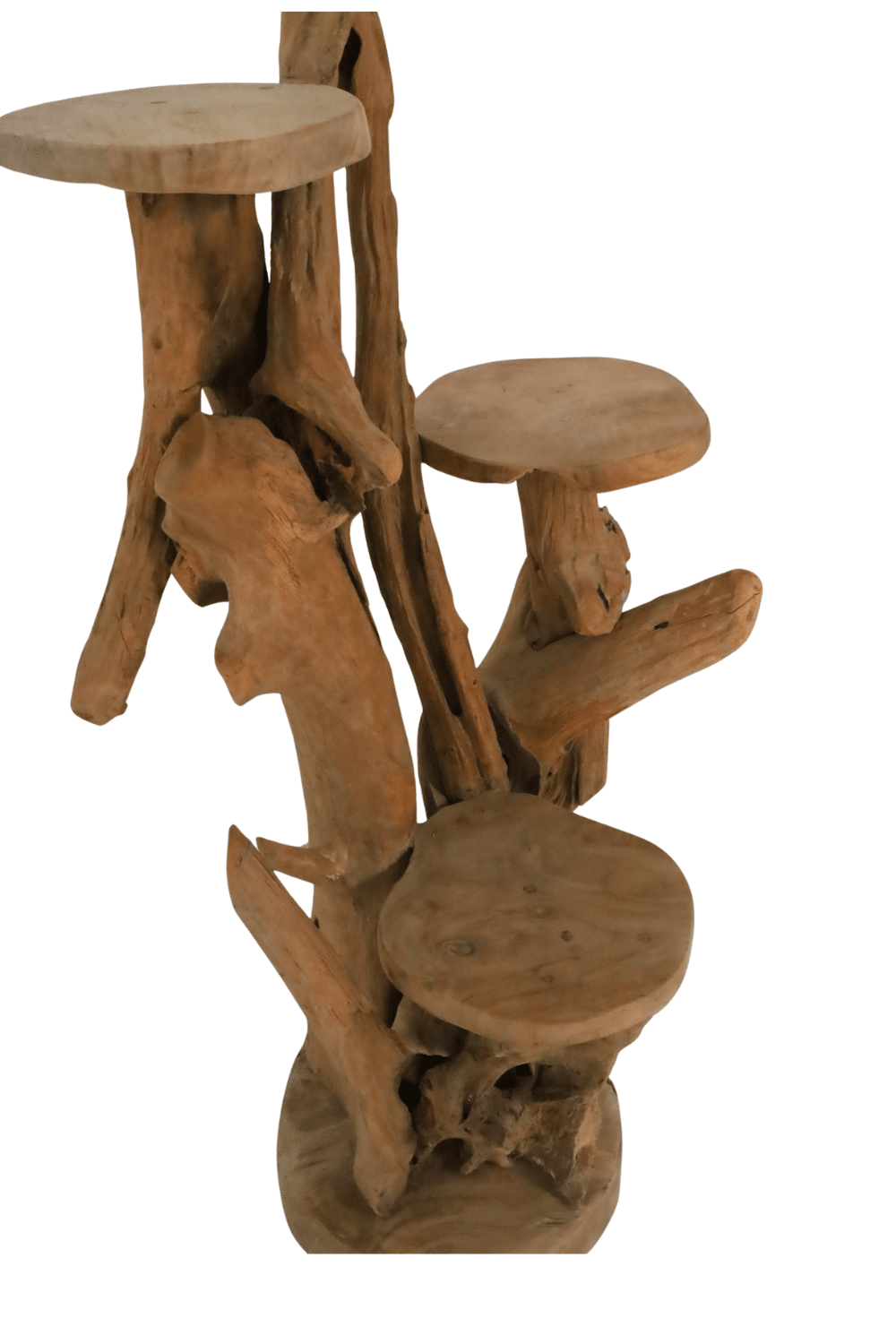 Kattenpaal houten etagere 60x60x120 cm