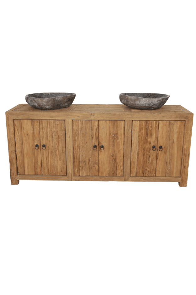 Landelijk chinees Badkamermeubel 200x50x85 cm