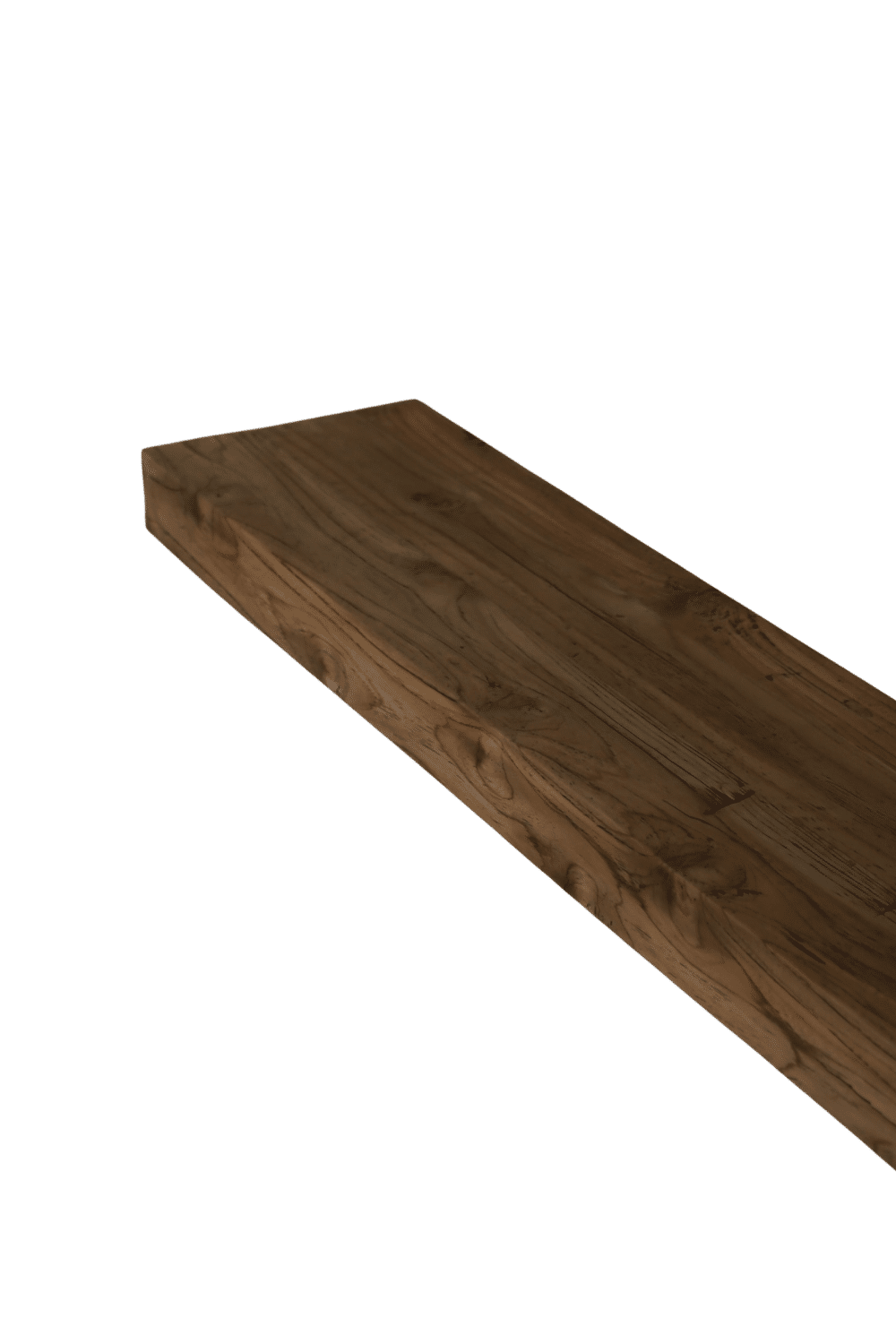 massieve dikke teak houten plank 240 cm