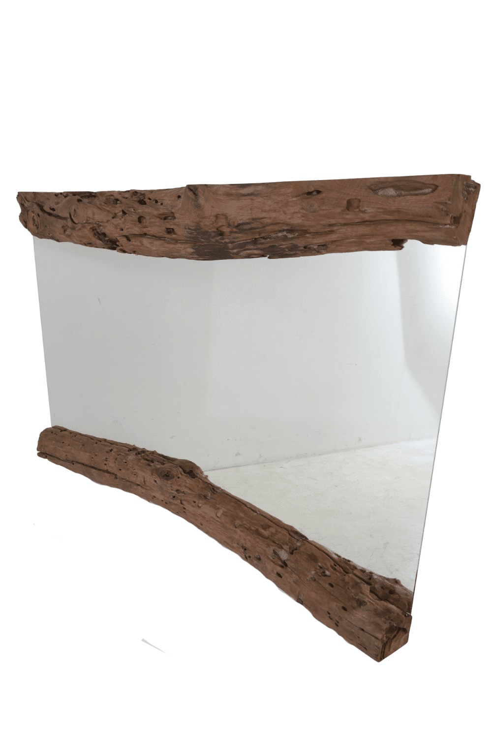 unieke spiegel met boomstam rand 150x90 cm