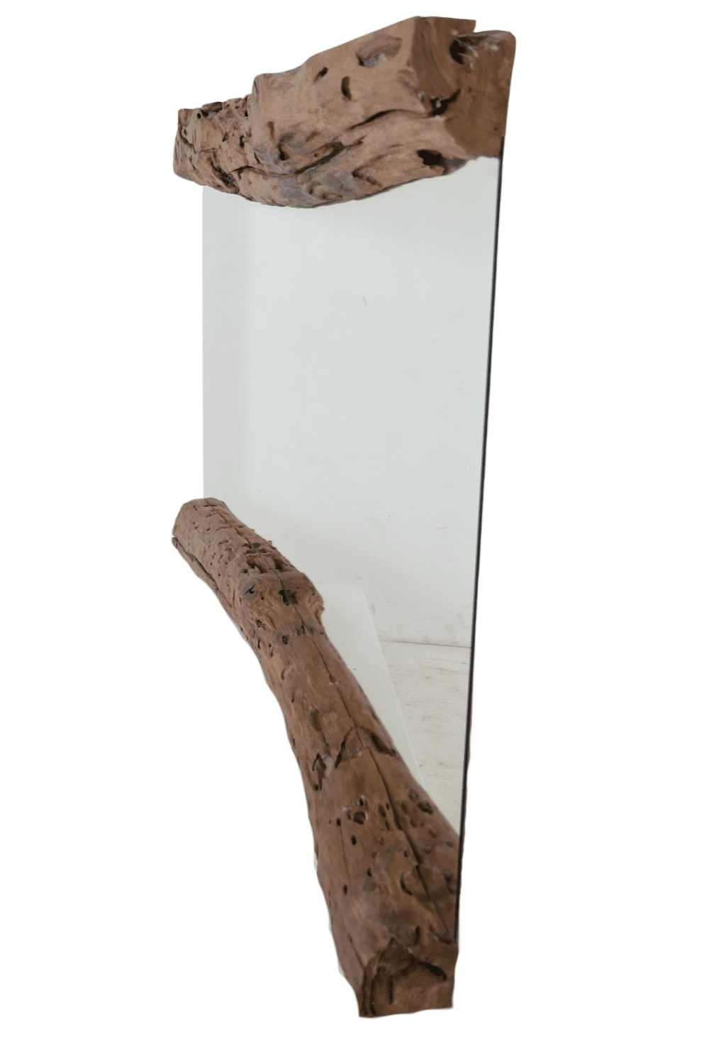 unieke spiegel met boomstam rand 150x90 cm