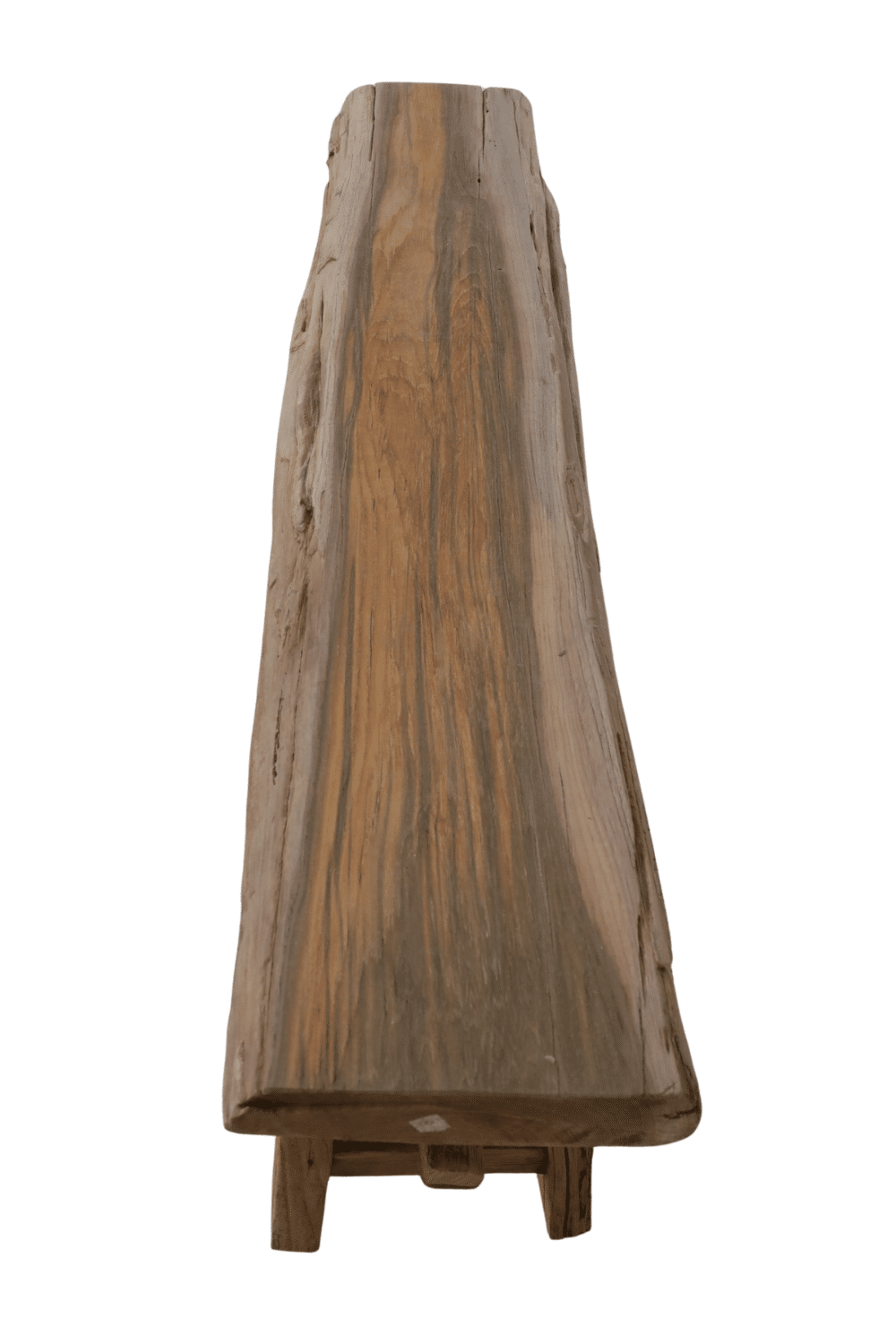 Teak houten bankje 120 cm landelijk houten bankje