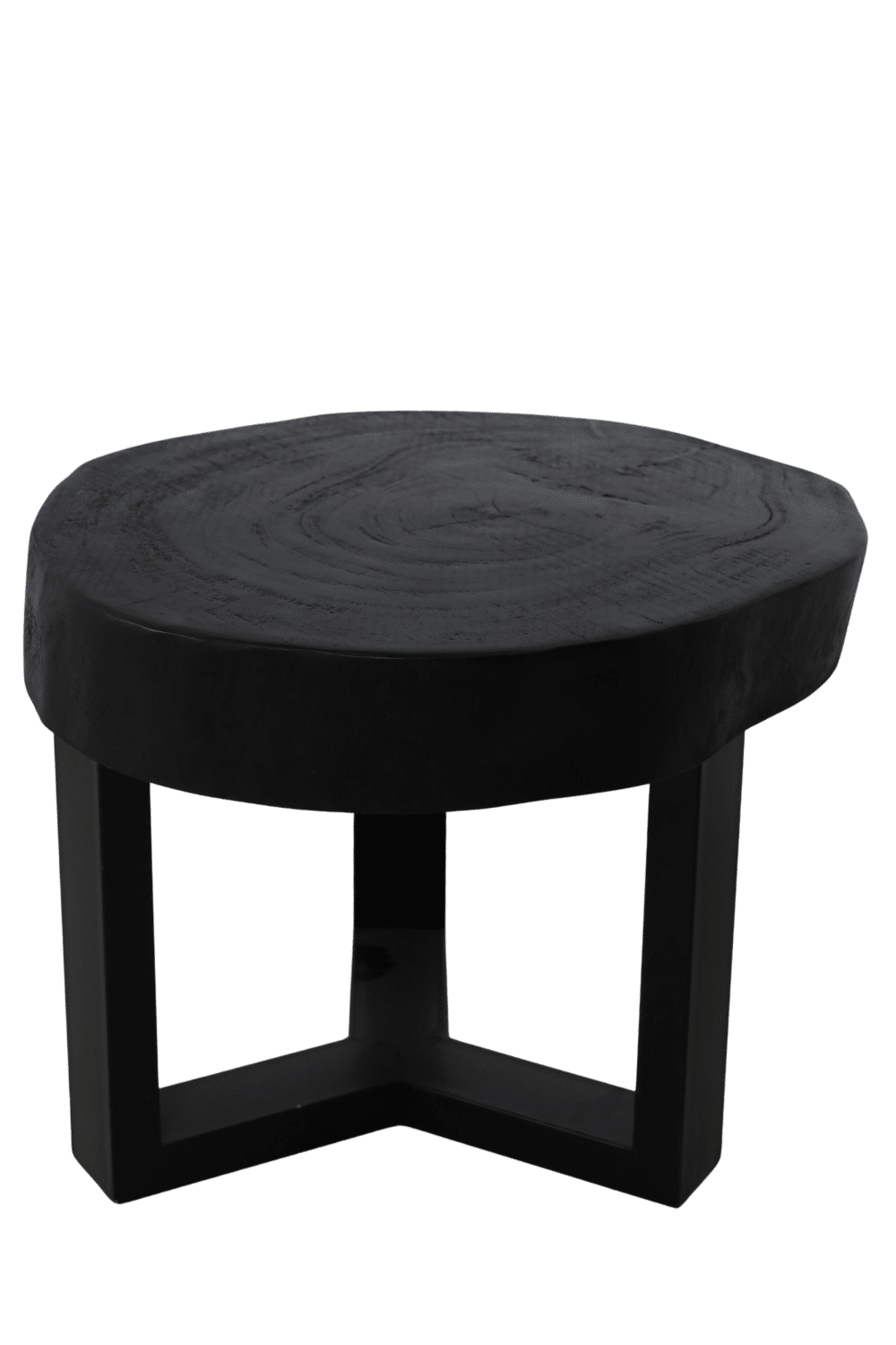zwarte boomstam salontafel 60 cm
