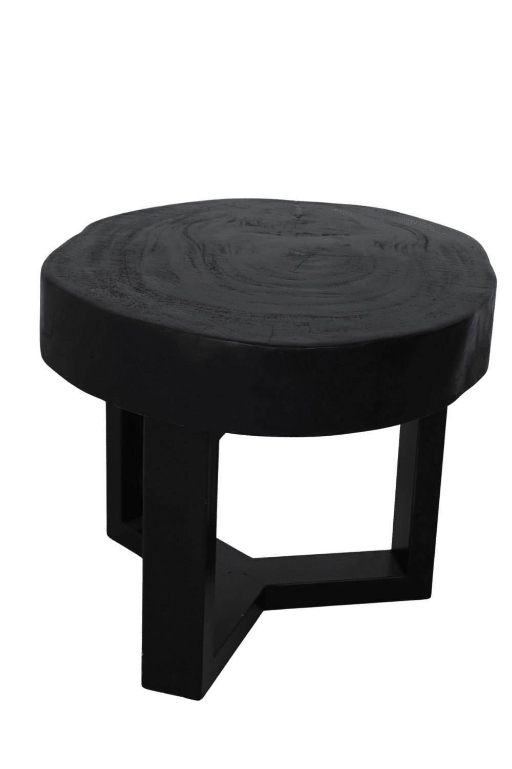 zwarte boomstam salontafel 60 cm