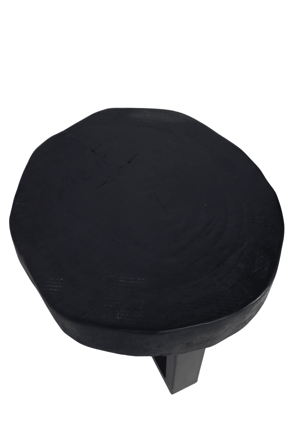 zwarte boomstam bijzettafel 60 cm