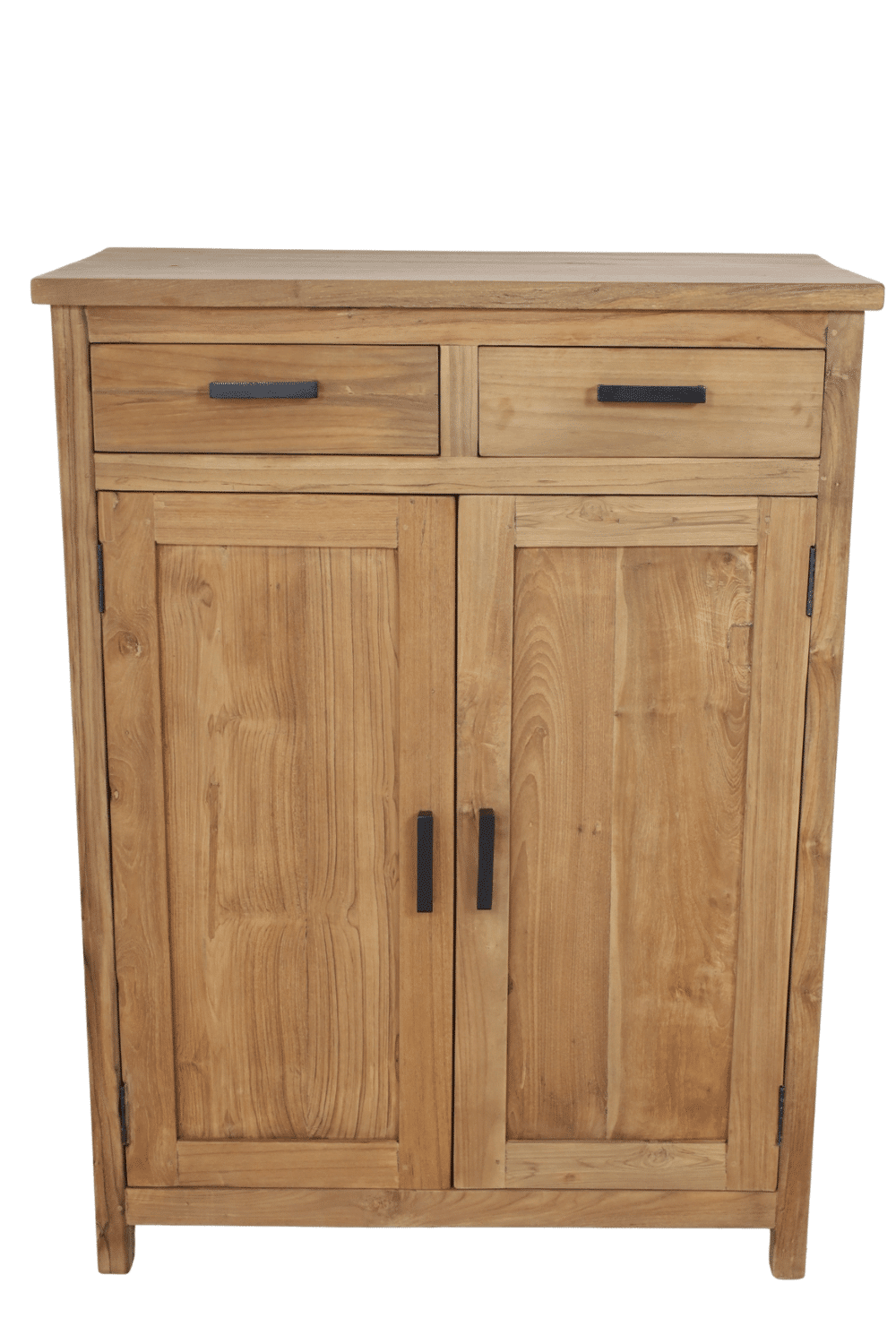 Teak houten meidenkast schoenen kast half hoge kast 90x47x120 cm