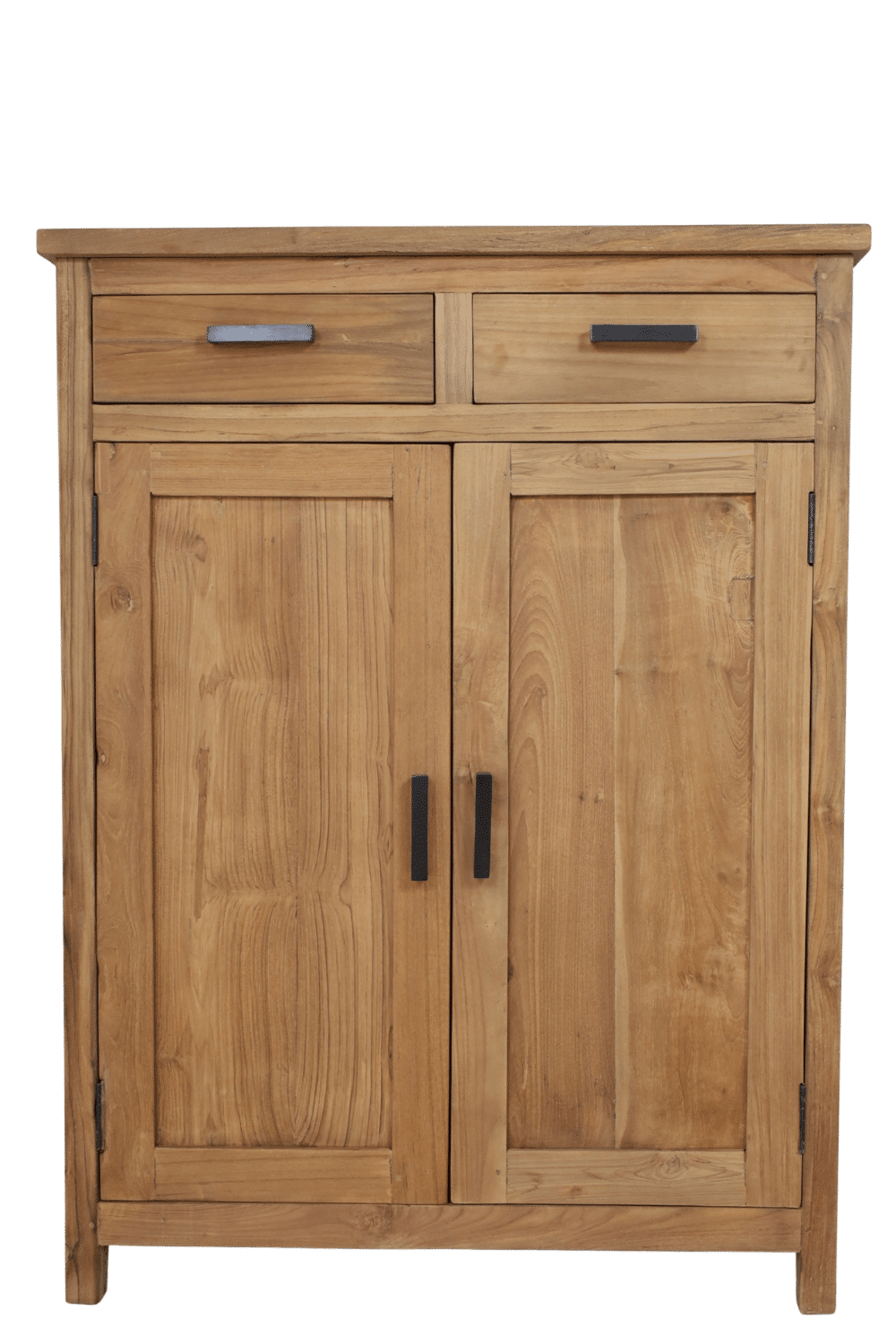 Teak houten meidenkast schoenen kast half hoge kast 90x47x120 cm