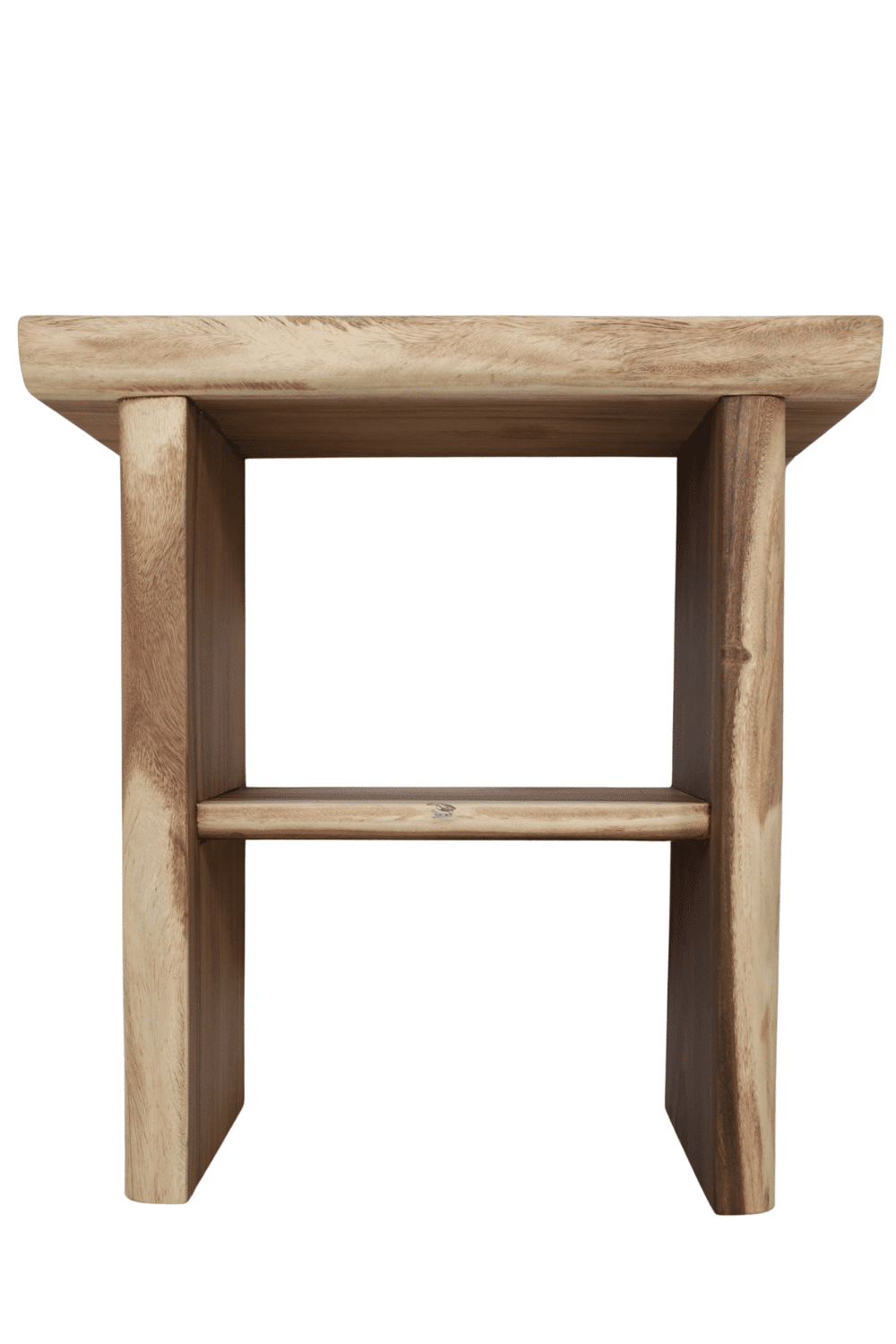 boomstam meubeltje open badkamer meubeltje suar houten badkamermeubeltje 80x45x85 cm