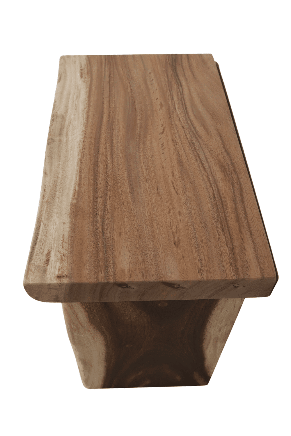 boomstam meubeltje open badkamer meubeltje suar houten badkamermeubeltje 80x45x85 cm