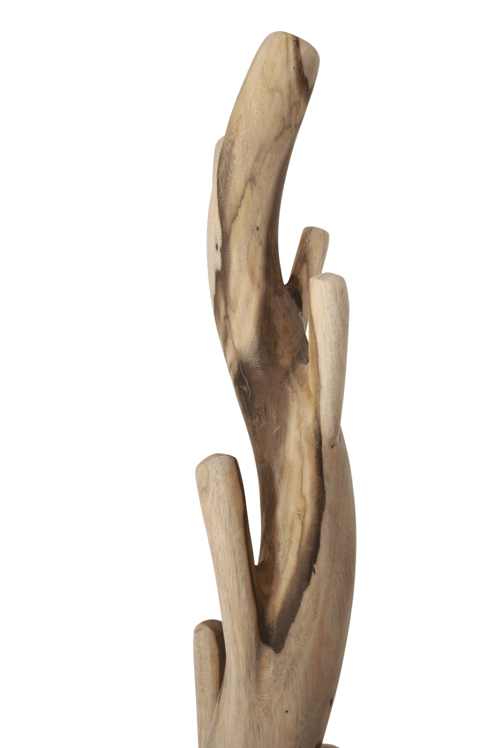 Staande Suar houten kapstok 60x195 cm
