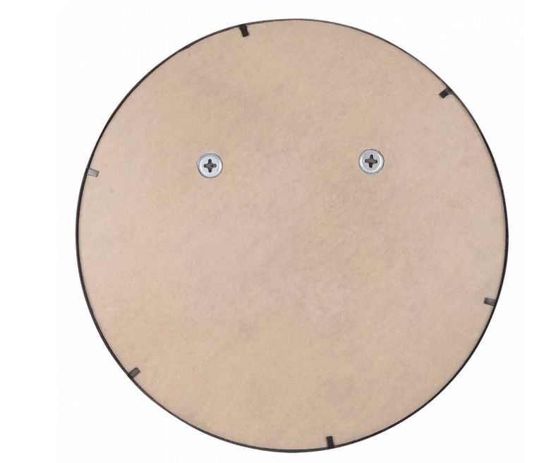 spiegel rond - 65 x 65 cm - zwart