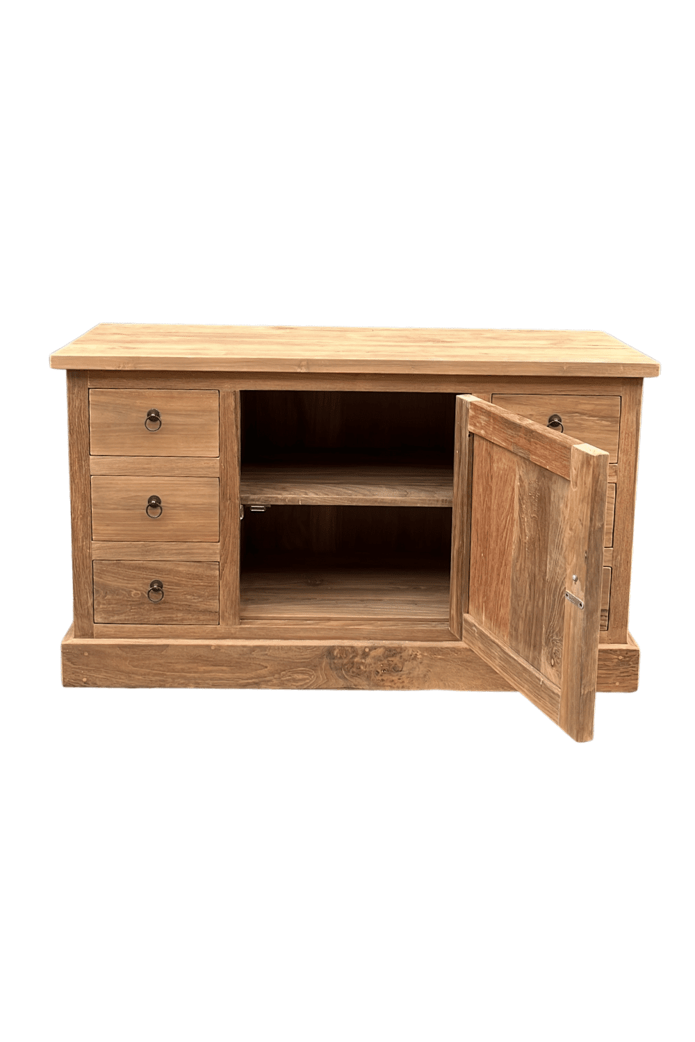 teak houten tv meubel 120x45x70 cm stvc4