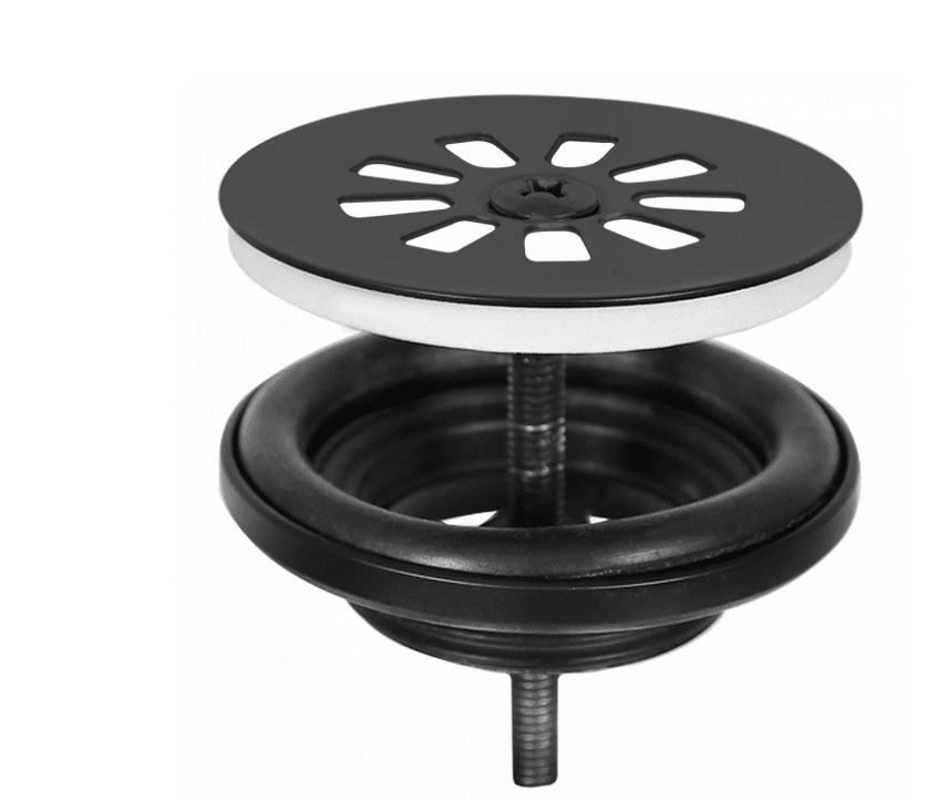 Toilet Wasbakje Met Zwart Metalen Beugel Er Onder Incl Kraan Afvoerplug En Sifon
