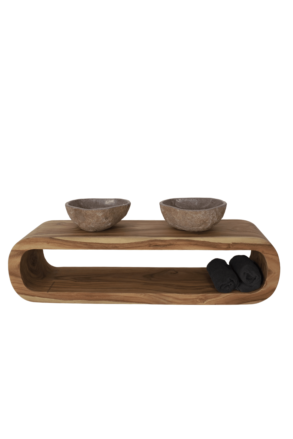 Badkamer meubel Suar hangend rond 150x40x40 cm Badkamer meubel Suar hangend rond 150x40x40 cm