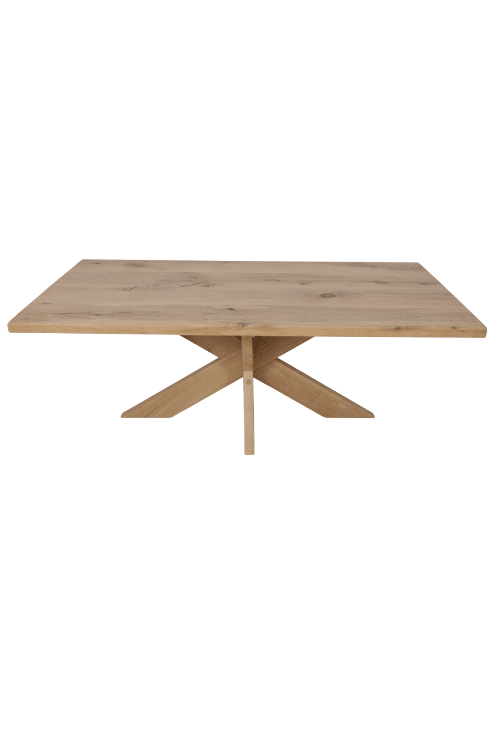 Eikenhouten tafel 200x99x76cm