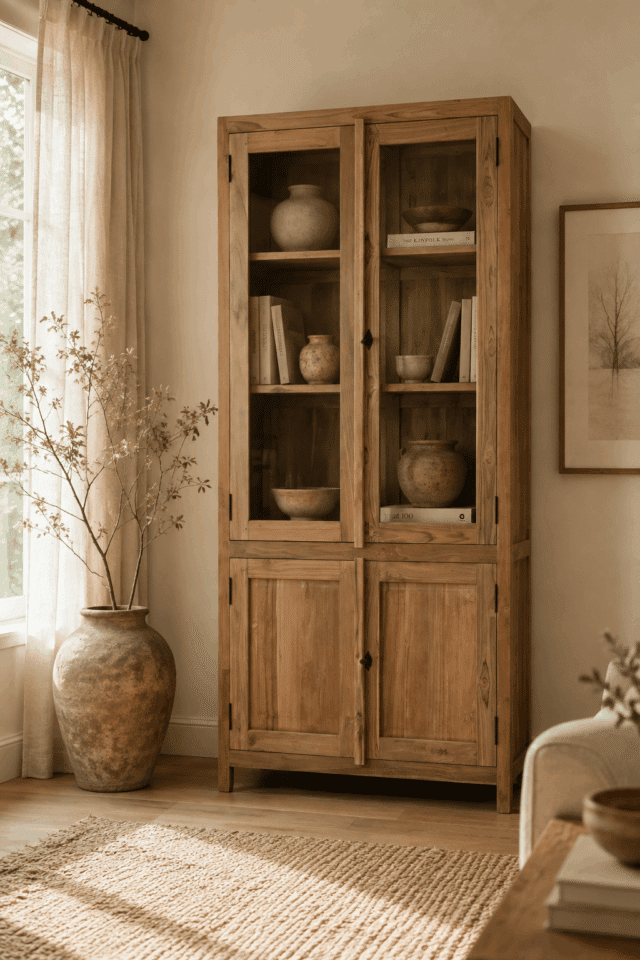 Smalle-vitrine-kast-glaskast-90x30x200-cm-1