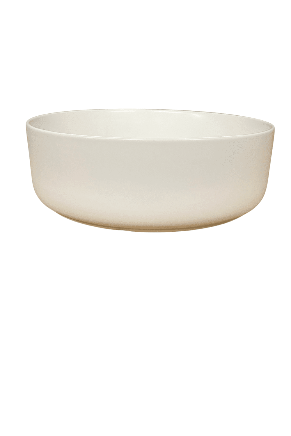 Witte wasbak rond 36x36x12 cm