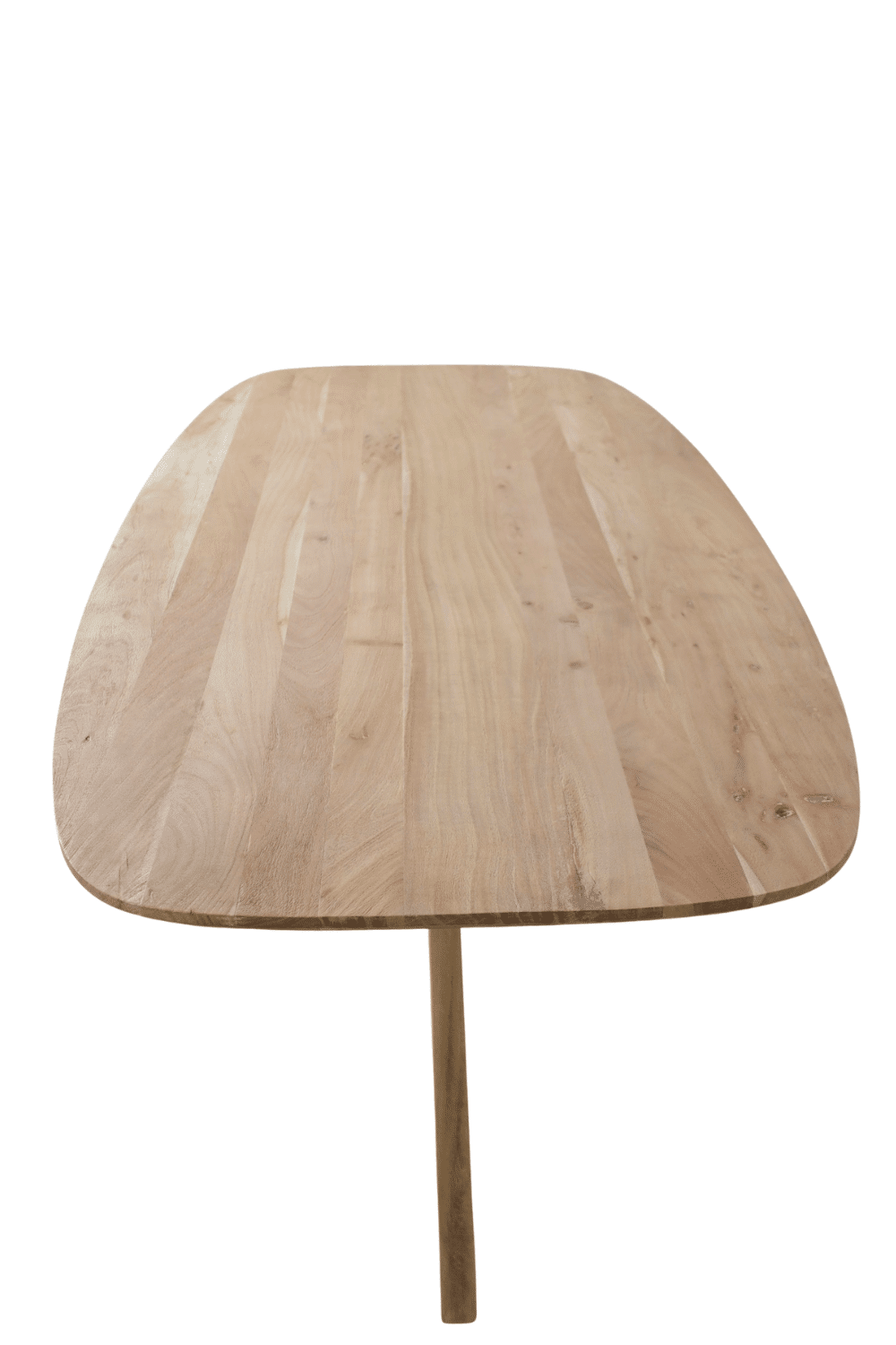 Acacia houten deens ovale eettafel 200x100x3,5 cm Acacia houten deens ovale eettafel 200x100x3,5 cm