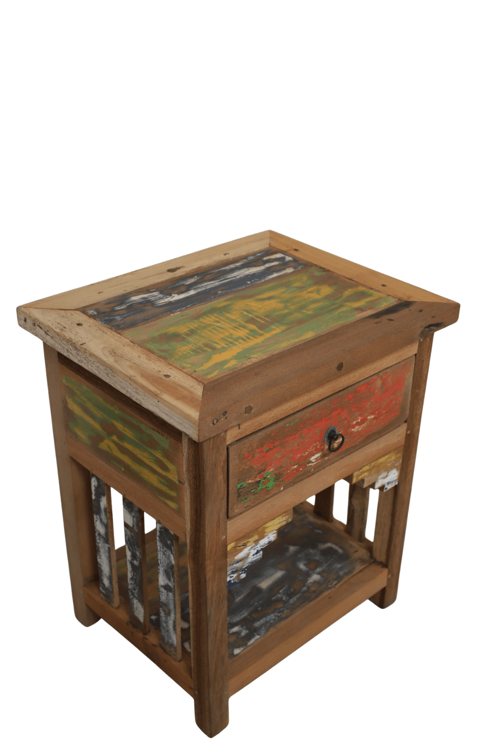 Boten houten nachtkastje met lade 50x40x60 cm Boten houten nachtkastje met lade 50x40x60 cm