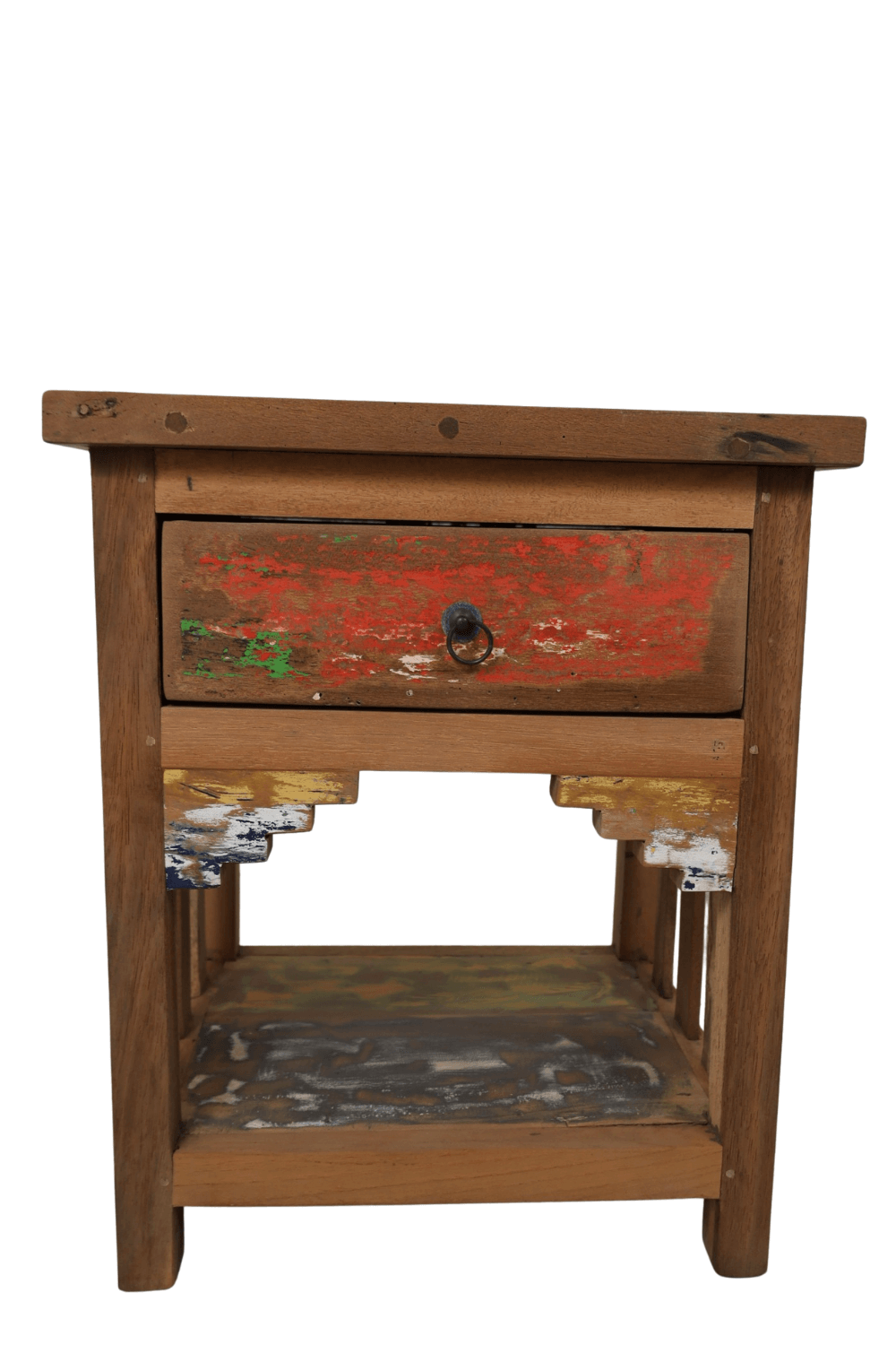 Boten houten nachtkastje met lade 50x40x60 cm Boten houten nachtkastje met lade 50x40x60 cm