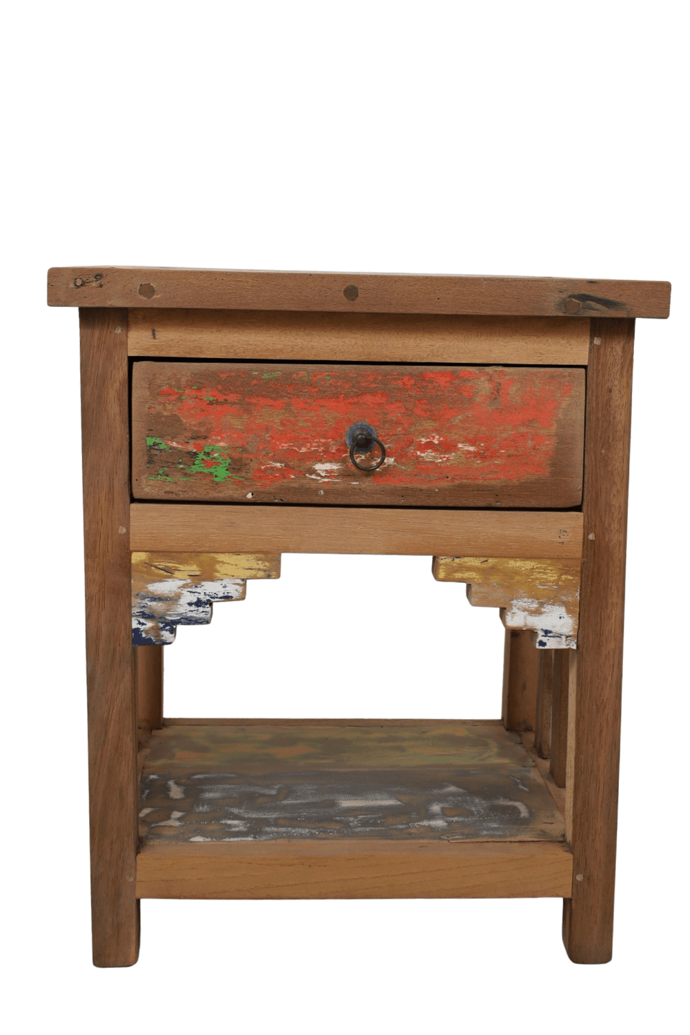 Boten houten nachtkastje met lade 50x40x60 cm Boten houten nachtkastje met lade 50x40x60 cm