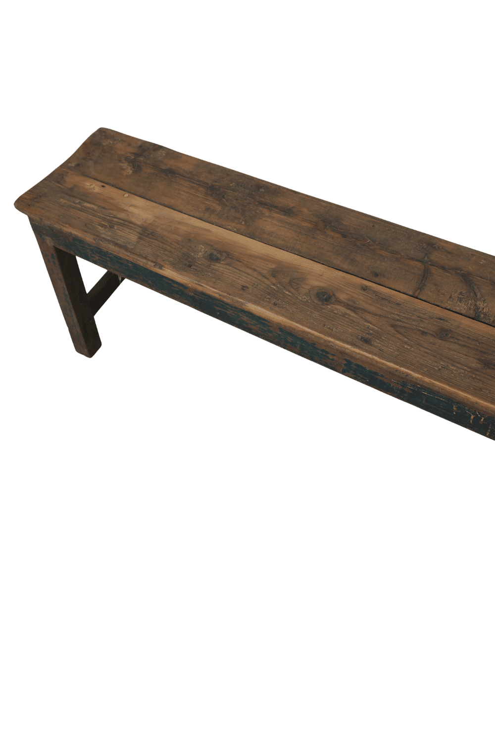 Oude houten bank uit india 270x35x47 cm