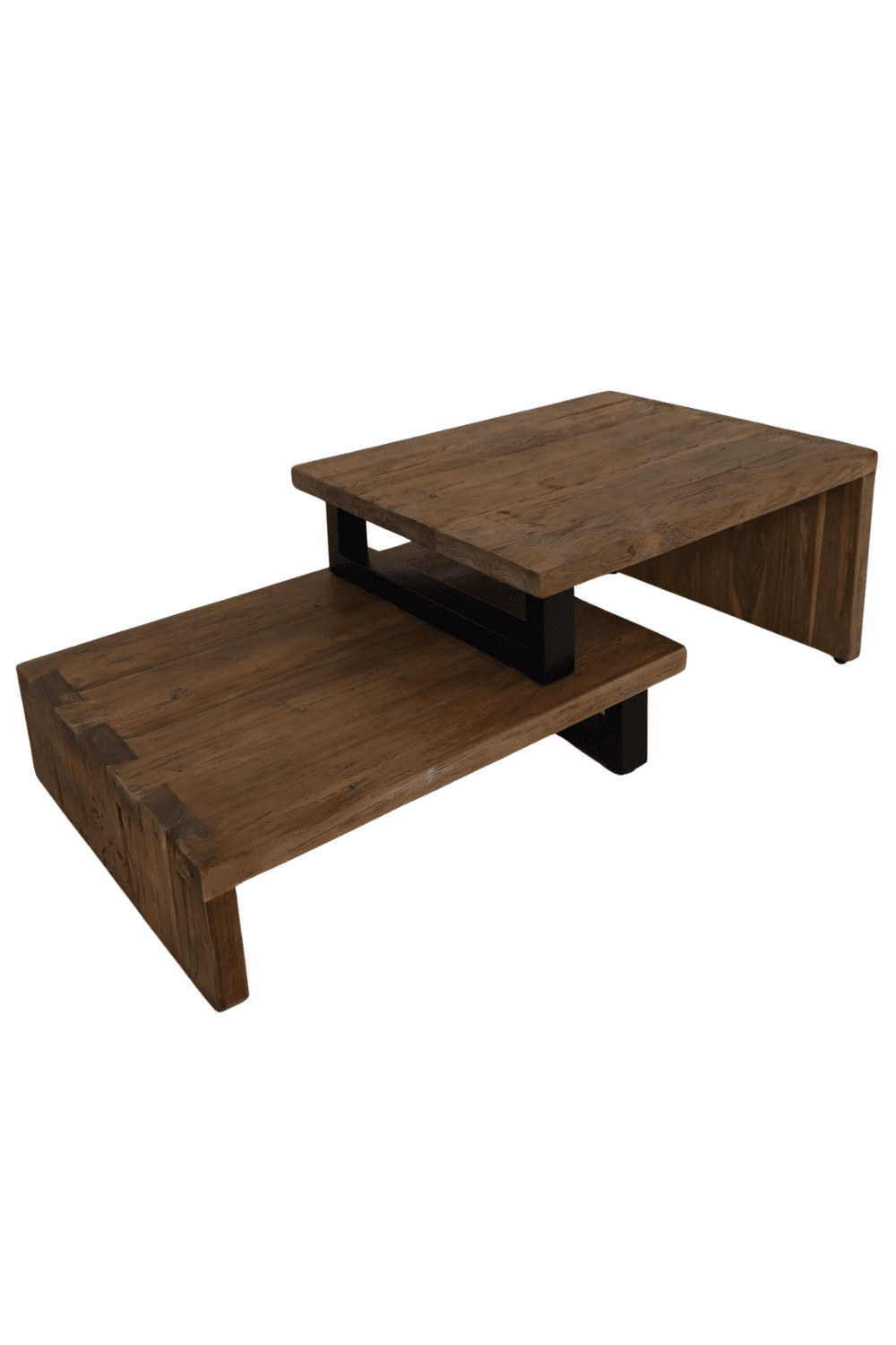Salontafel uittrekbaar 80x65x20-40 c