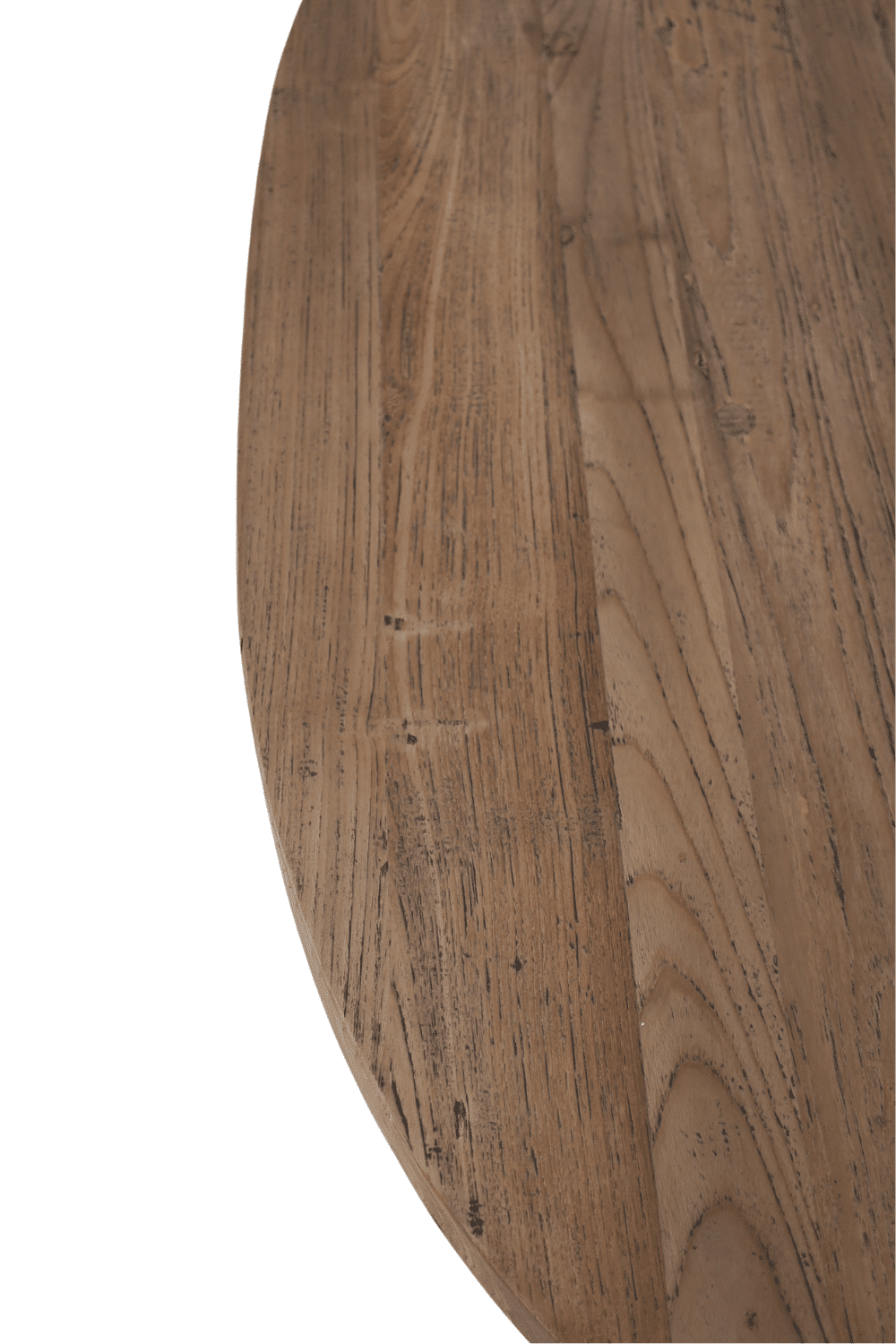 Teak houten ovale salontafel 120x60 cm