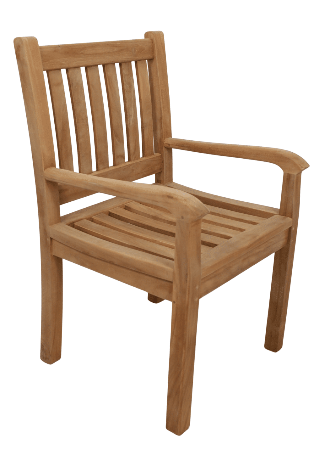 Tuinstoel teak hout beaufort met armleuning