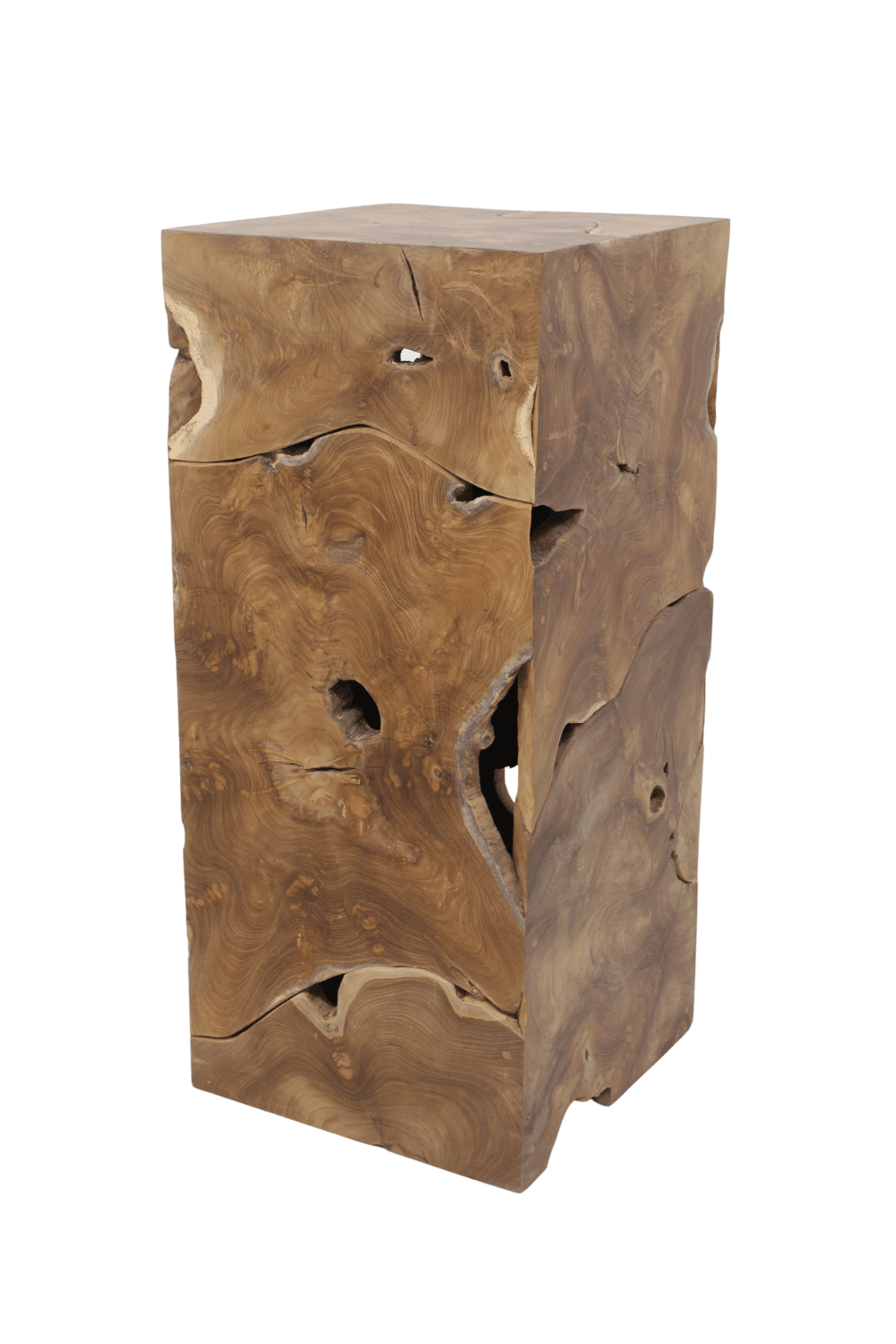 Teakhouten Pilaar 40x40x90h